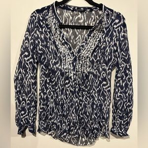 Elie Tahari Sheer Top